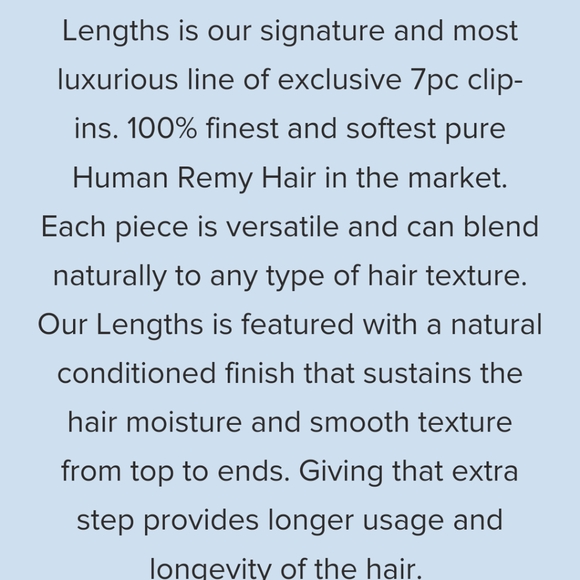 Lumi TOTAL 14 Pcs clip-on Hair Extensions (2 pack) - Picture 4 of 4